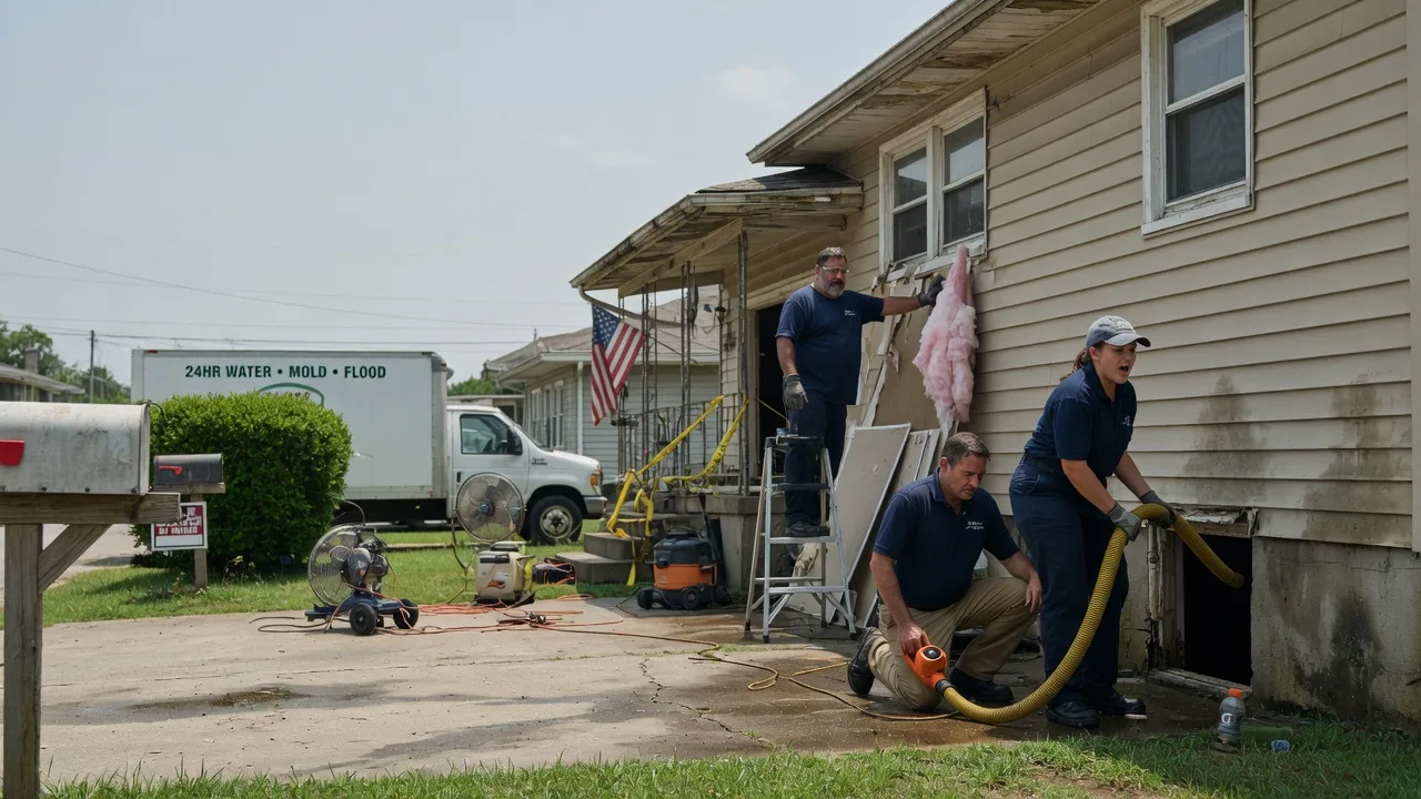 Water Damage Repair in Oologah, OK near me